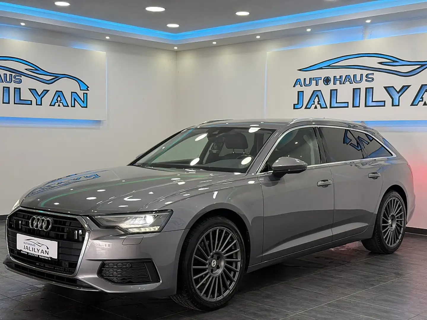 Audi A6 Avant 40 TDI, AHK, VIRTUAL, SHZ, XENON, NAVI, 2... Grijs - 2