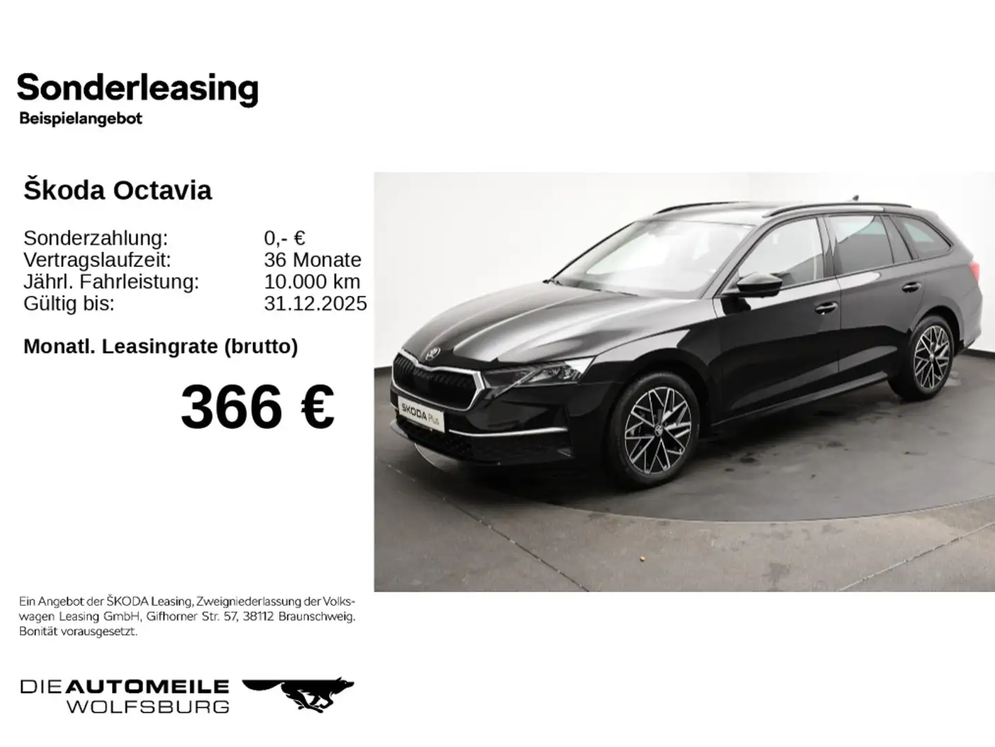 Skoda Octavia 4 IV Combi 2.0 TDI DSG Selection Matrix/ Schwarz - 2