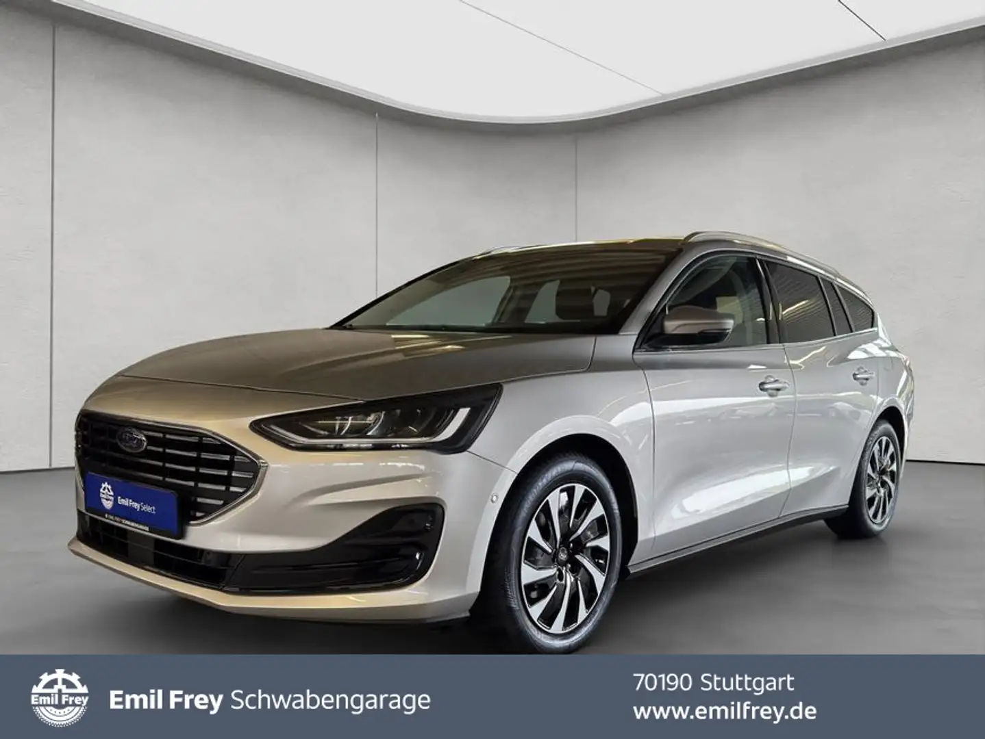 Ford Focus Turnier 1.5 EcoBlue Aut. TITANIUM EDITION Silber - 1