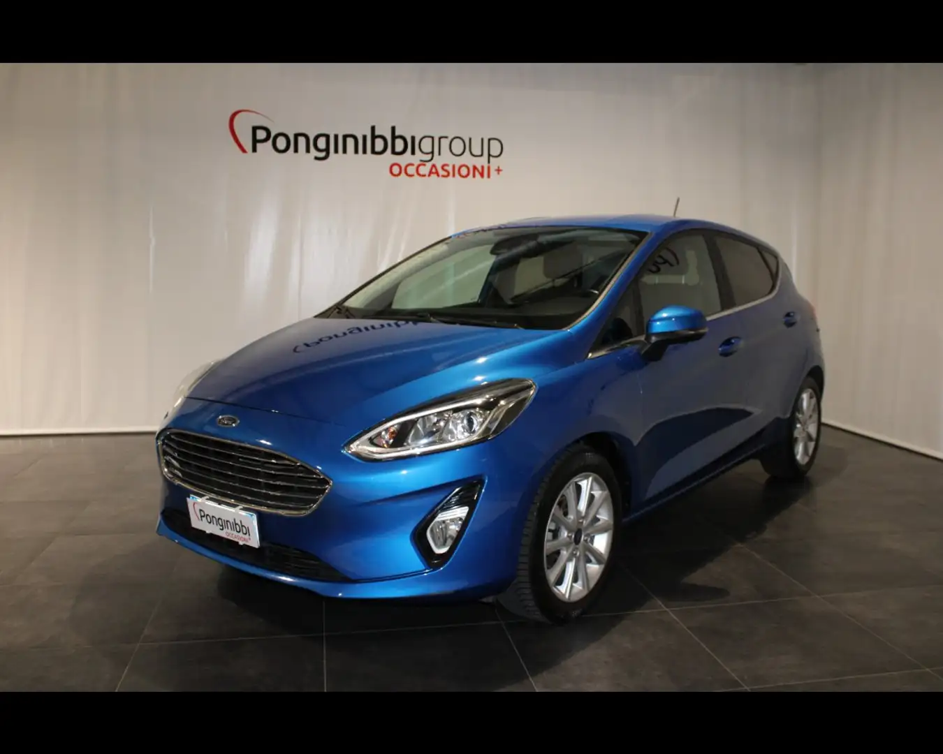 Ford Fiesta VII 5p 1.1 Titanium Gpl 75cv Blu/Azzurro - 1