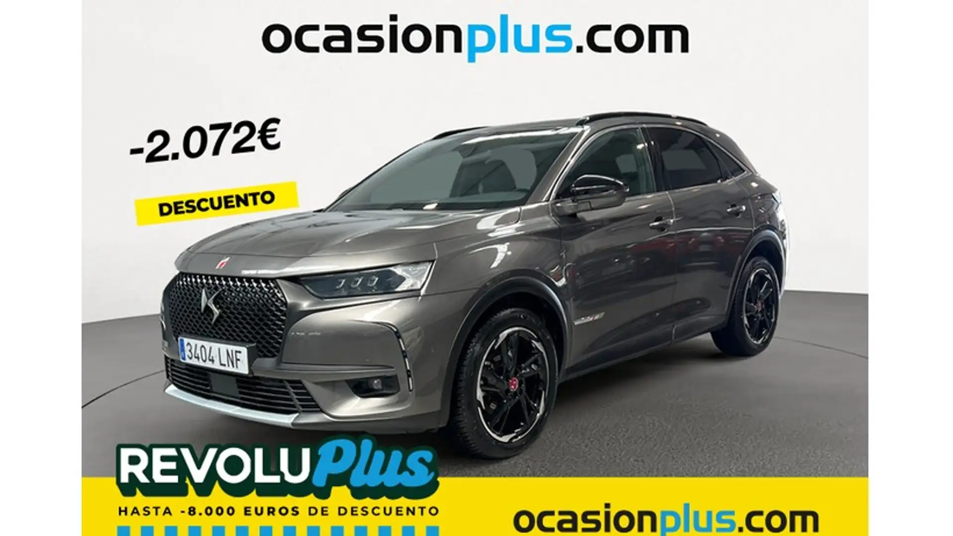 DS Automobiles DS 7 Crossback 2.0BlueHDi Performance Line Aut. Grijs - 1