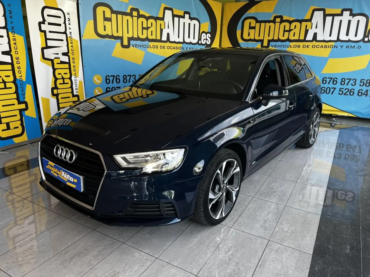 Audi A3 Sportback 1.6TDI S tronic 85kW Azul - 1