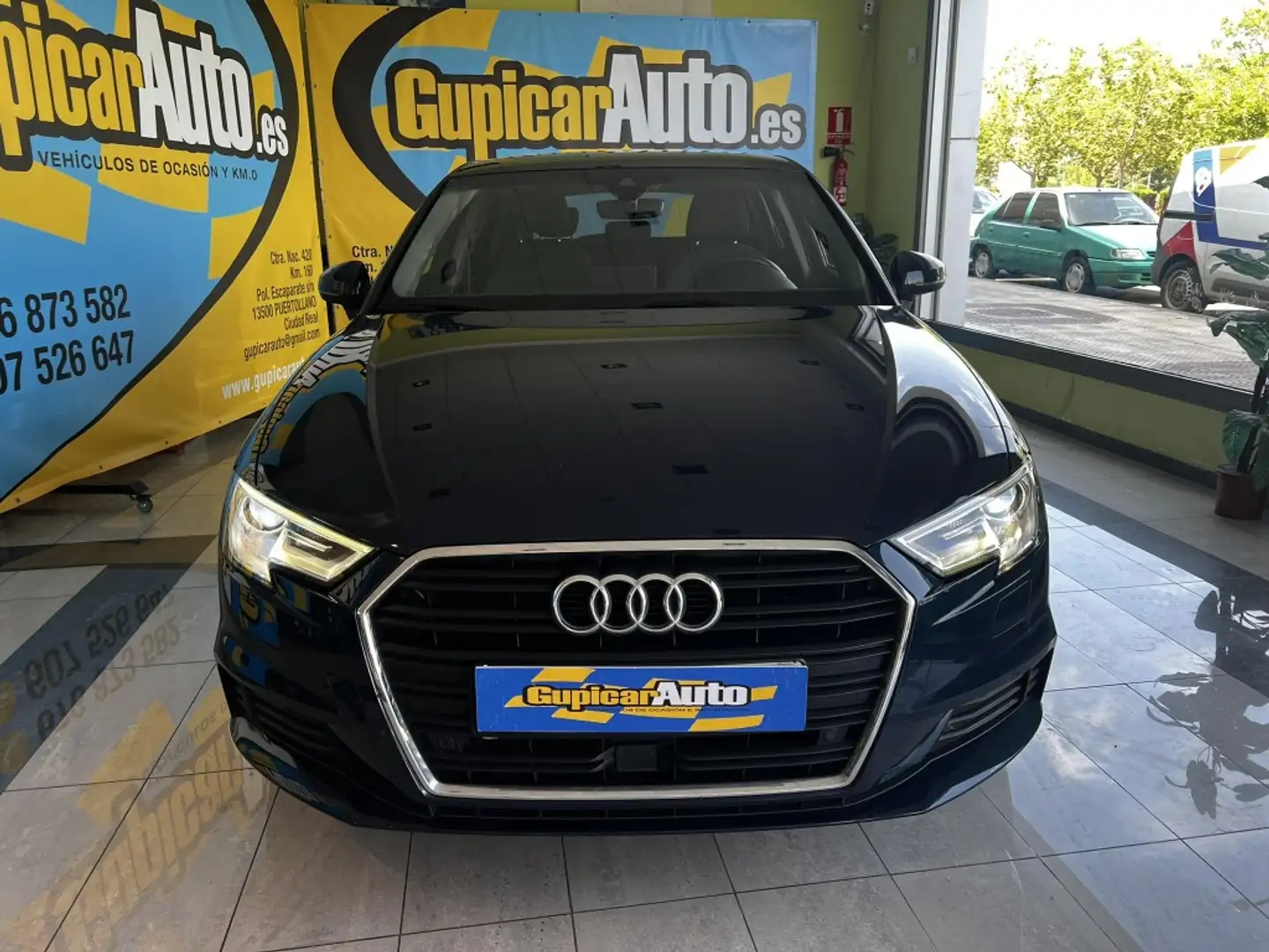 Audi A3 Sportback 1.6TDI S tronic 85kW Azul - 2