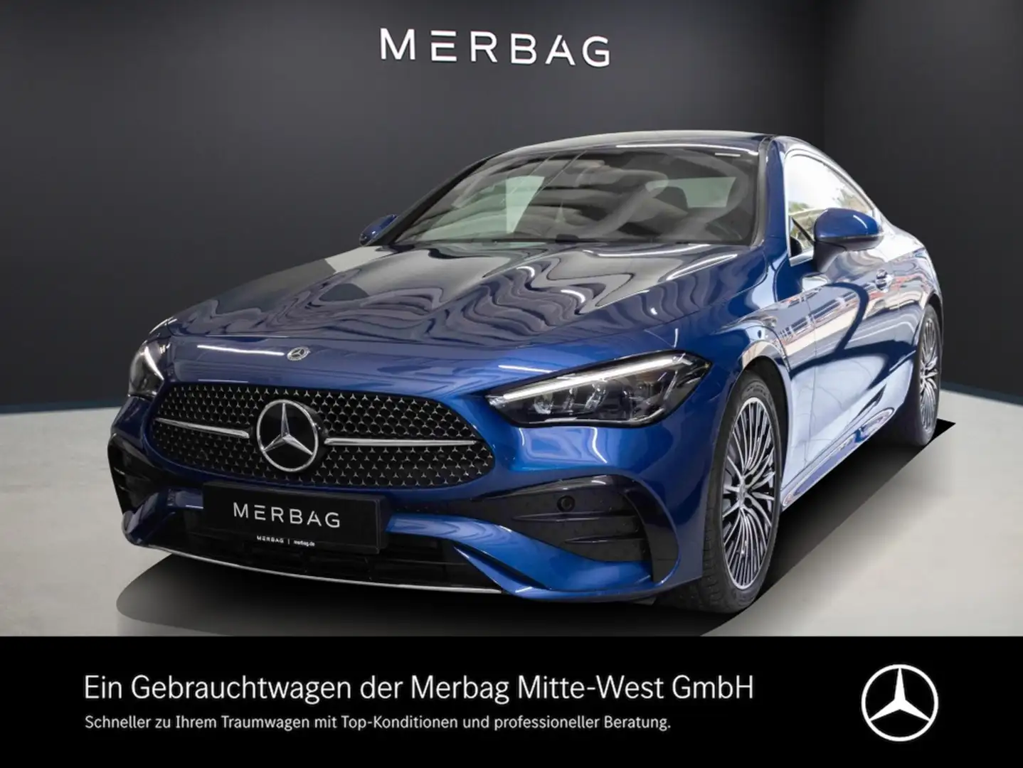 Mercedes-Benz CLE 180 Coupé AUT DynLicht Fernlichtass. Kam. LM Blau - 1