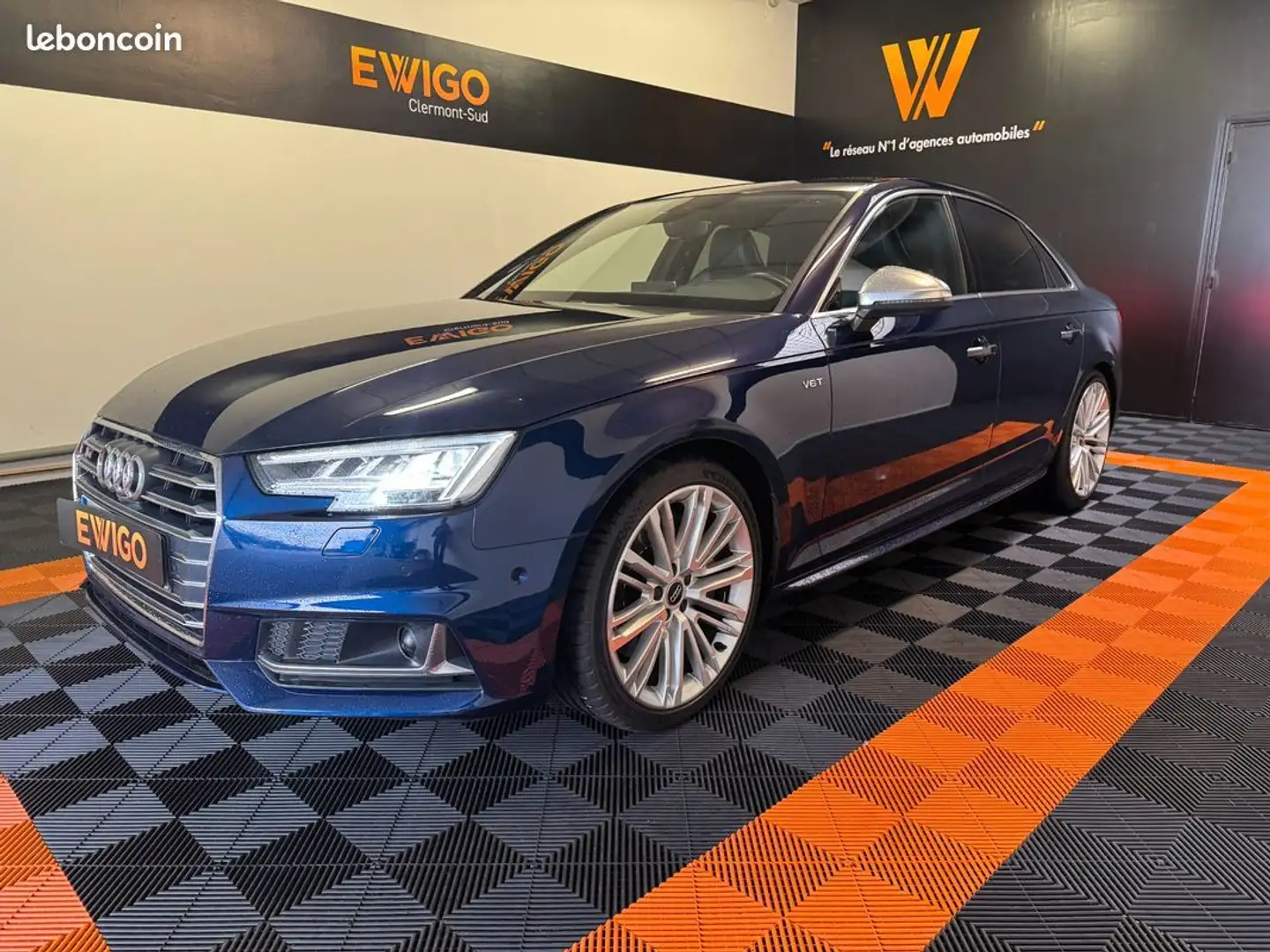 Audi S4 3.0 tfsi 355ch quattro tiptronic bva entretien constructeur-matrix led Blau - 1