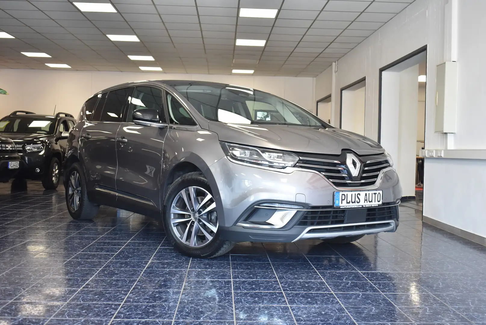 Renault Espace dCi 160 Edit Aut Nav LED HeadUp AHK 1Hand Grau - 1