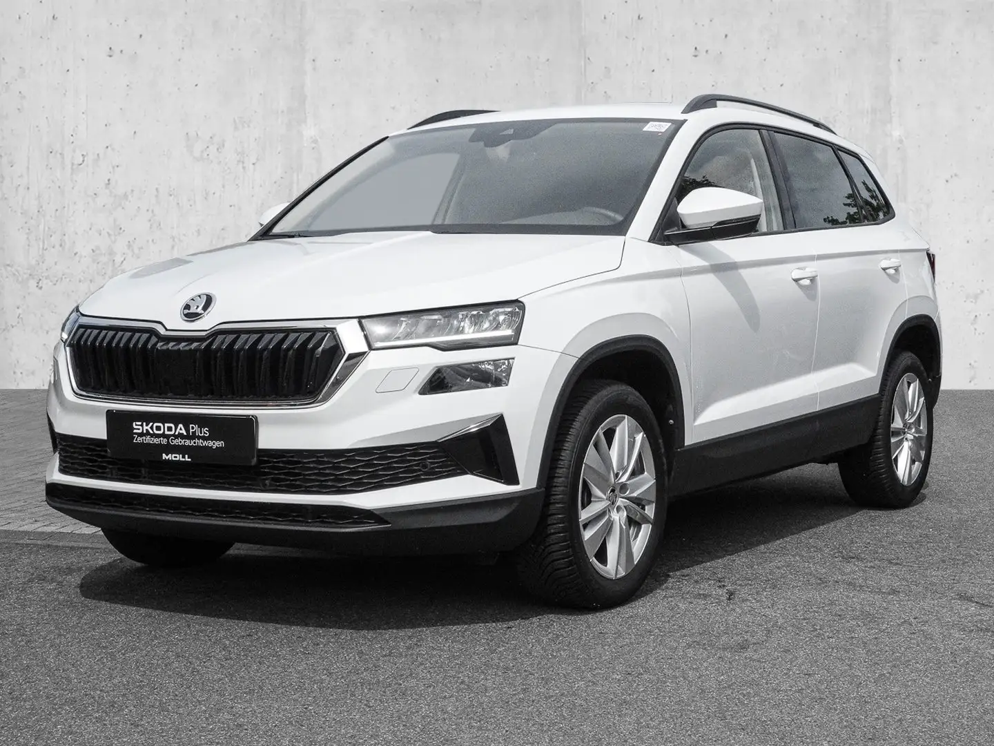 Skoda Karoq 1.5 TSI DSG Selection AUT DYNLICHT FLA KAM Weiß - 2
