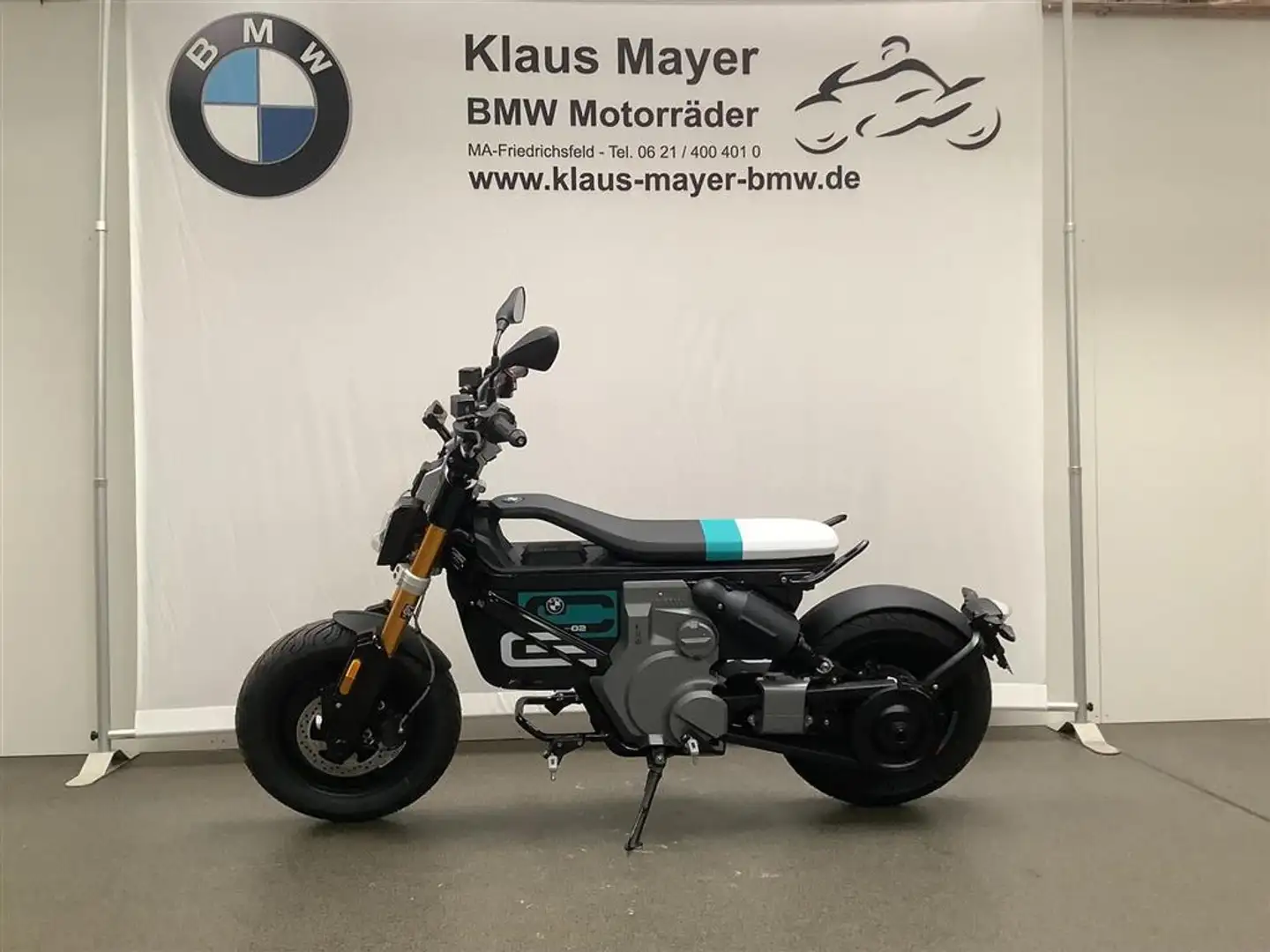 BMW CE 02 Führerscheinklasse A1 und B 196 Schwarz - 2