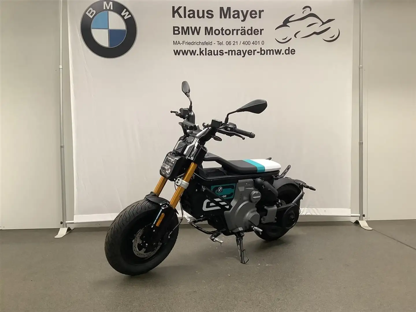 BMW CE 02 Führerscheinklasse A1 und B 196 Noir - 1