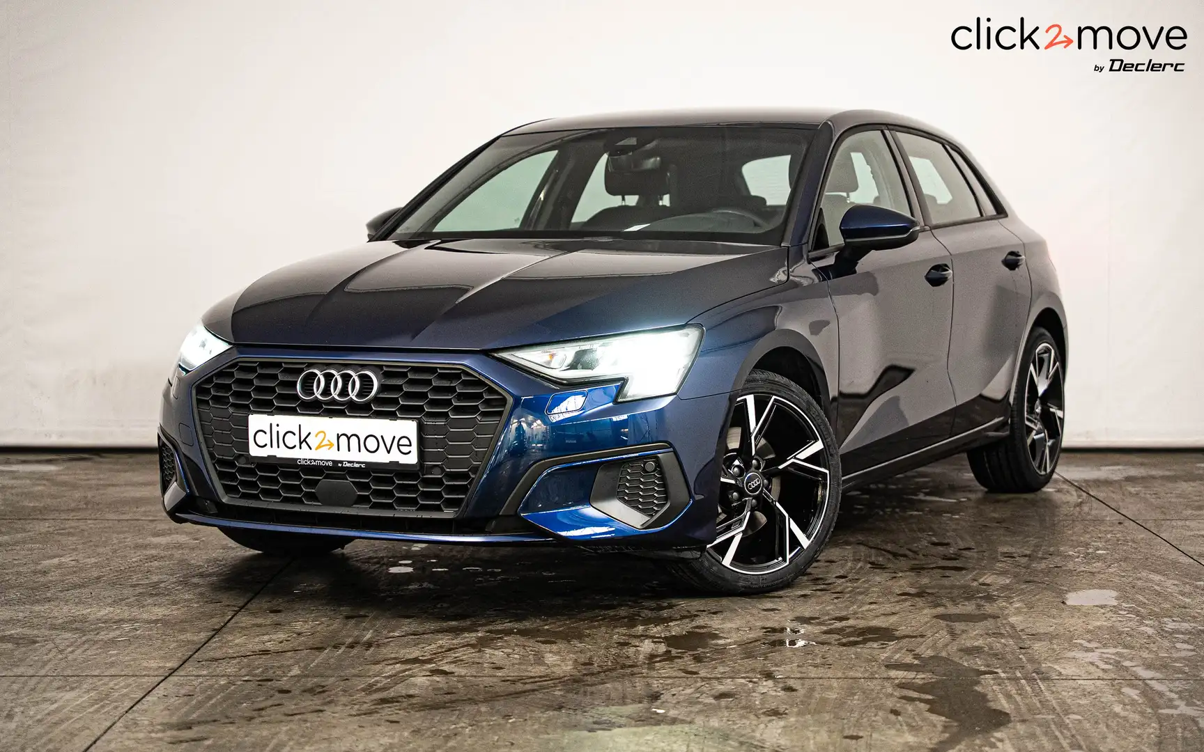 Audi A3 A3 Sportback 30 TFSI Sport S tronic Bleu - 1