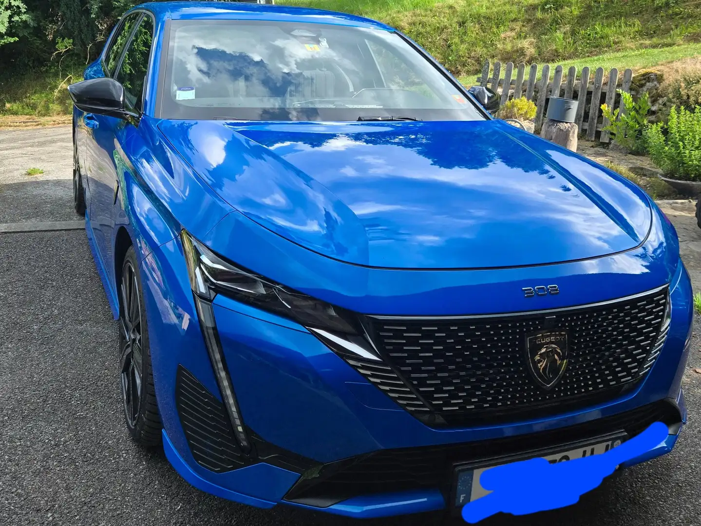 Peugeot 308 308  1.6 PHEV 225 GT PACK E-EAT8 Bleu - 1