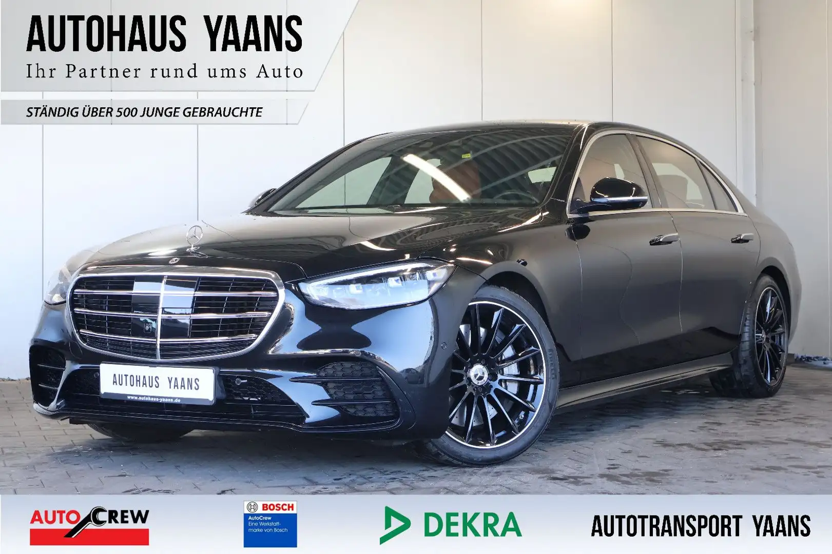 Mercedes-Benz S 580 4Matic L AMG CHAUF+HUD+AIR+BURMESTER+PANO Noir - 1