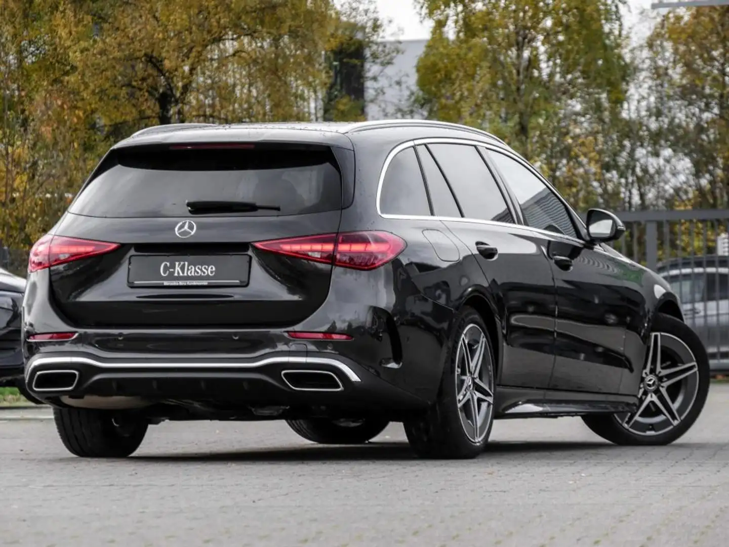 Mercedes-Benz C 180 T AMG-Sport/LED/Cam/Memo/Totw/EASY-P/Ambi Grau - 2