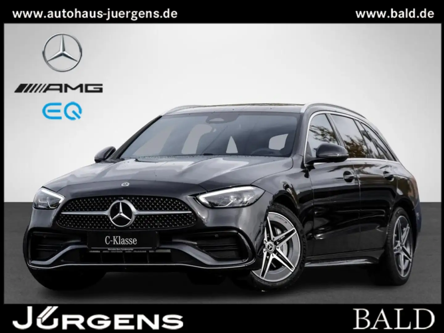 Mercedes-Benz C 180 T AMG-Sport/LED/Cam/Memo/Totw/EASY-P/Ambi Grau - 1