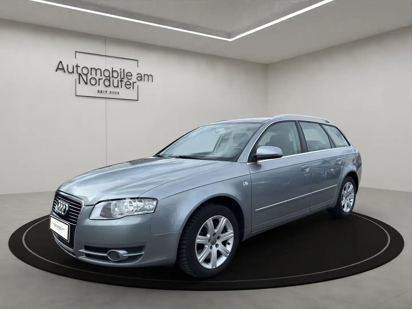 Audi A4 2.0 TFSI Aut.-2Hand-Leder-Scheckheft-Navi-Sportsit Grau - 1