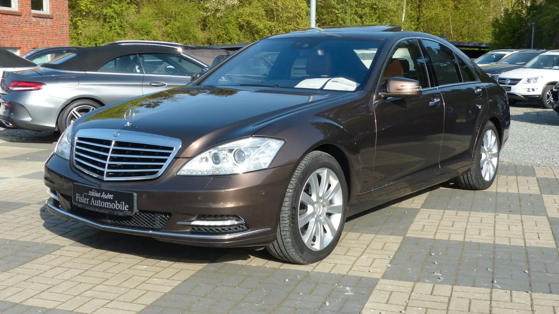 Mercedes-Benz S 450 4Matic tolle Farbkombi SHD Standhzg Brązowy - 1