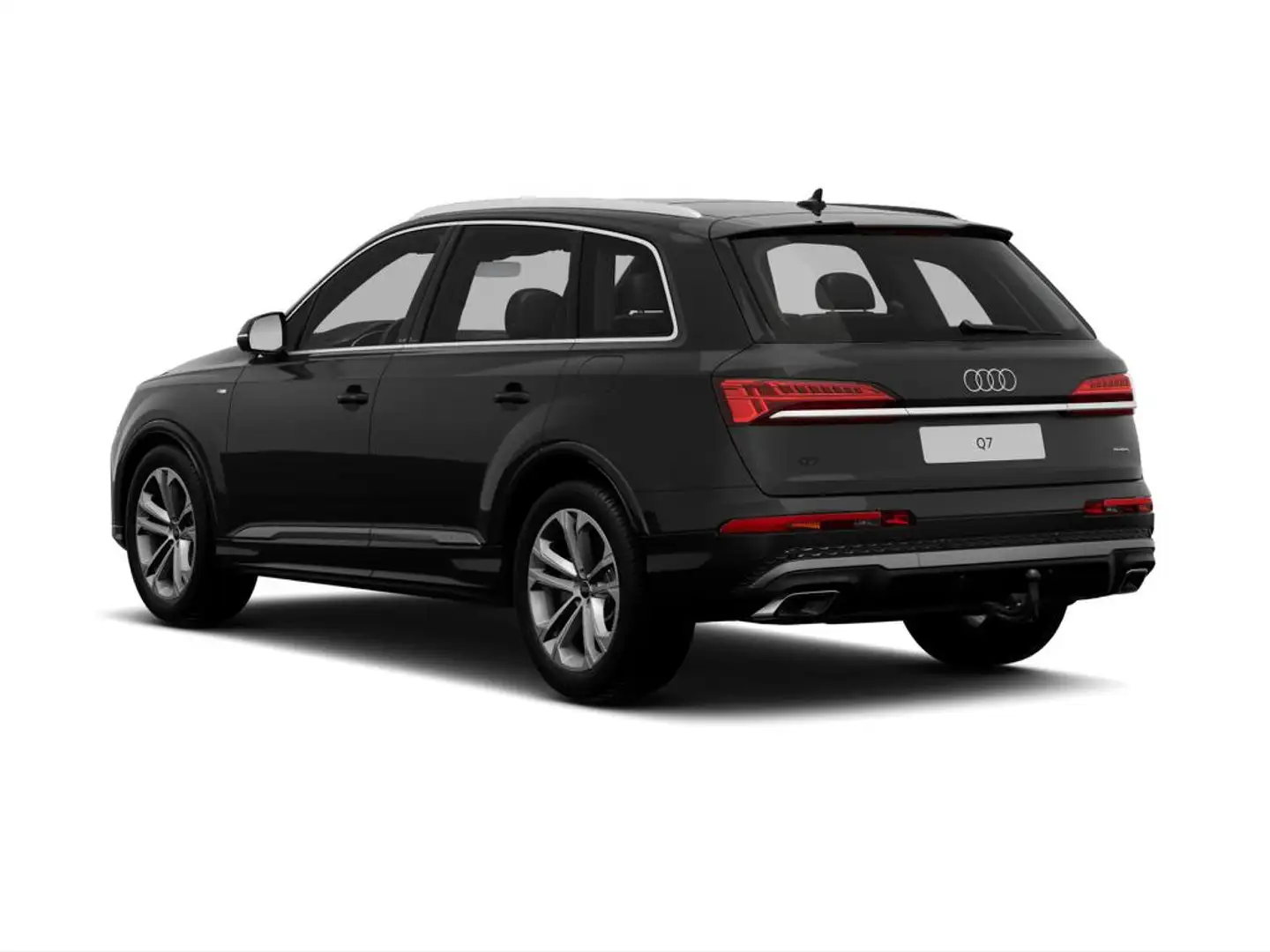 Audi Q7 S line 55 TFSIe quattro Zwart - 2