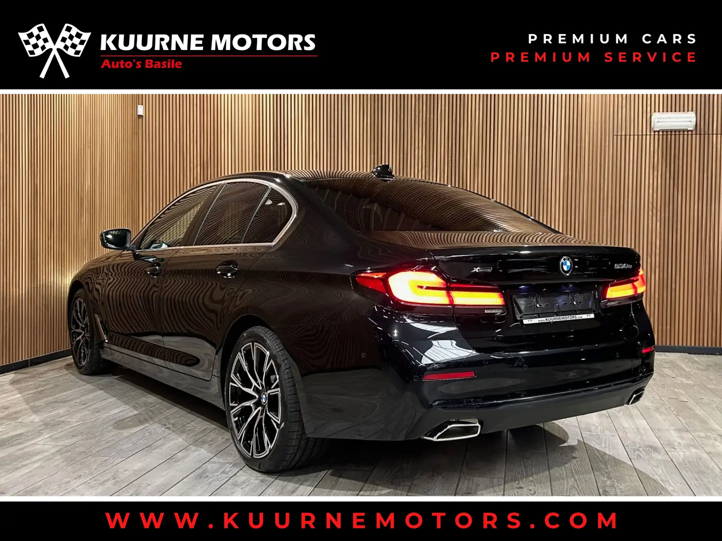 BMW 530 e Berline xDrive Alu19"/Leder/Cam/Hk *1j garantie* Schwarz - 2