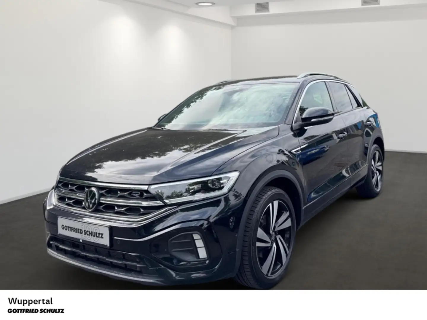 Volkswagen T-Roc 1.5 TSI R-Line DSG NAVI AHK KAM ACC LED SHZ PDC LM Schwarz - 1
