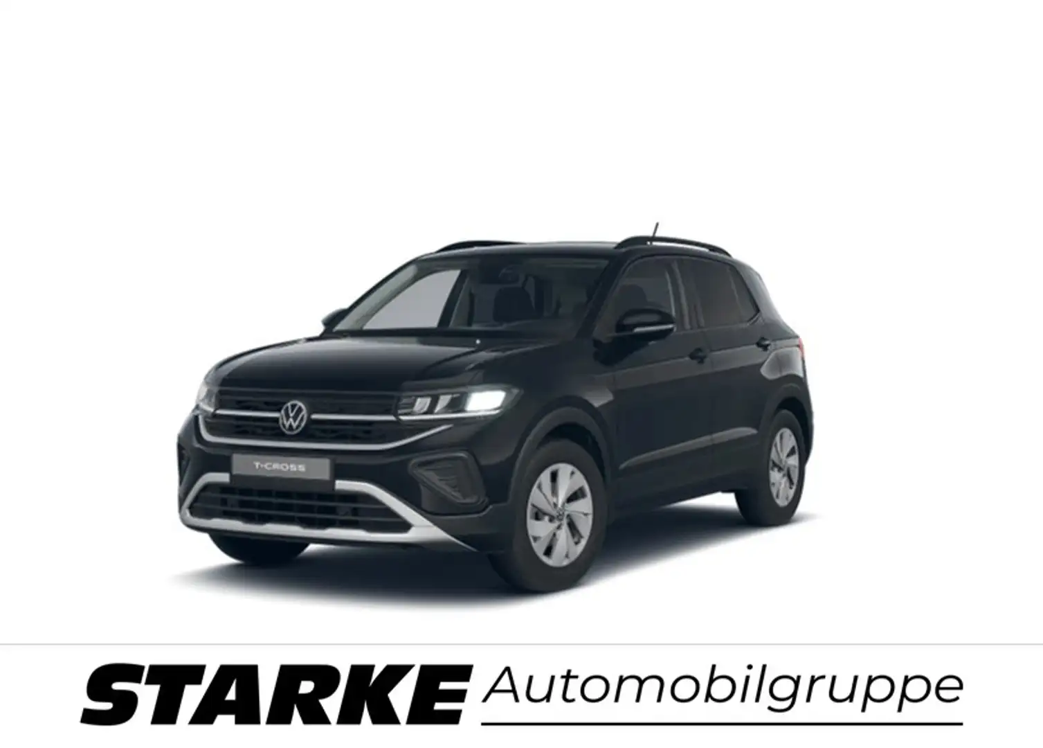 Volkswagen T-Cross 1.0 TSI Life Schwarz - 2