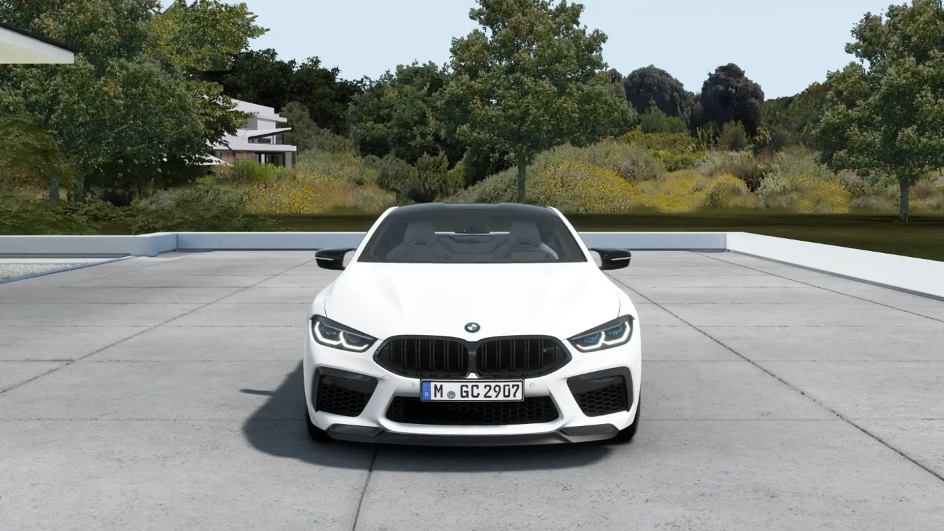 BMW M8 Competiton Coupe xDrive Weiß - 1