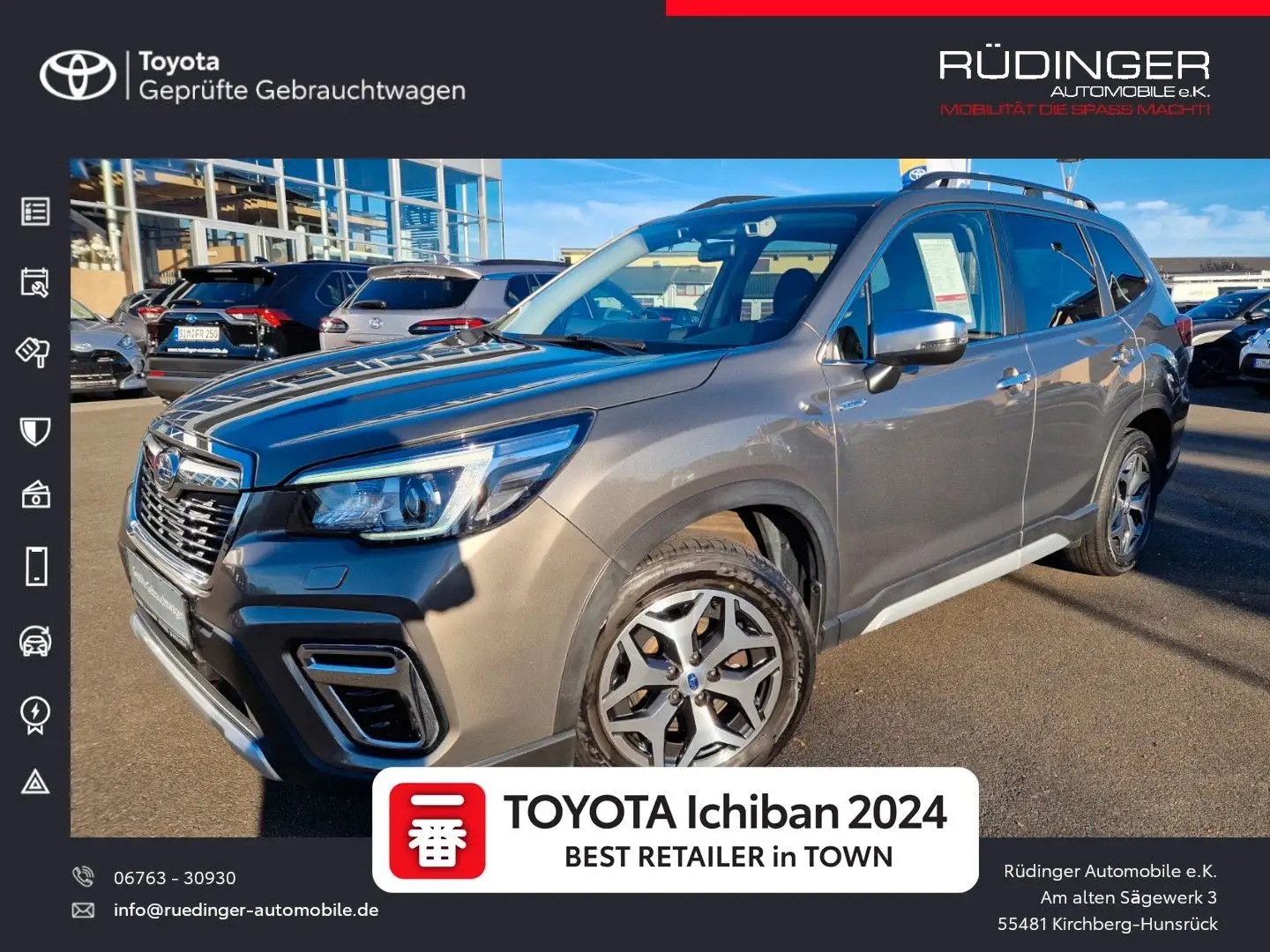 Subaru Forester 2.0ie Mild Hybrid Comfort 4x4 Brun - 1