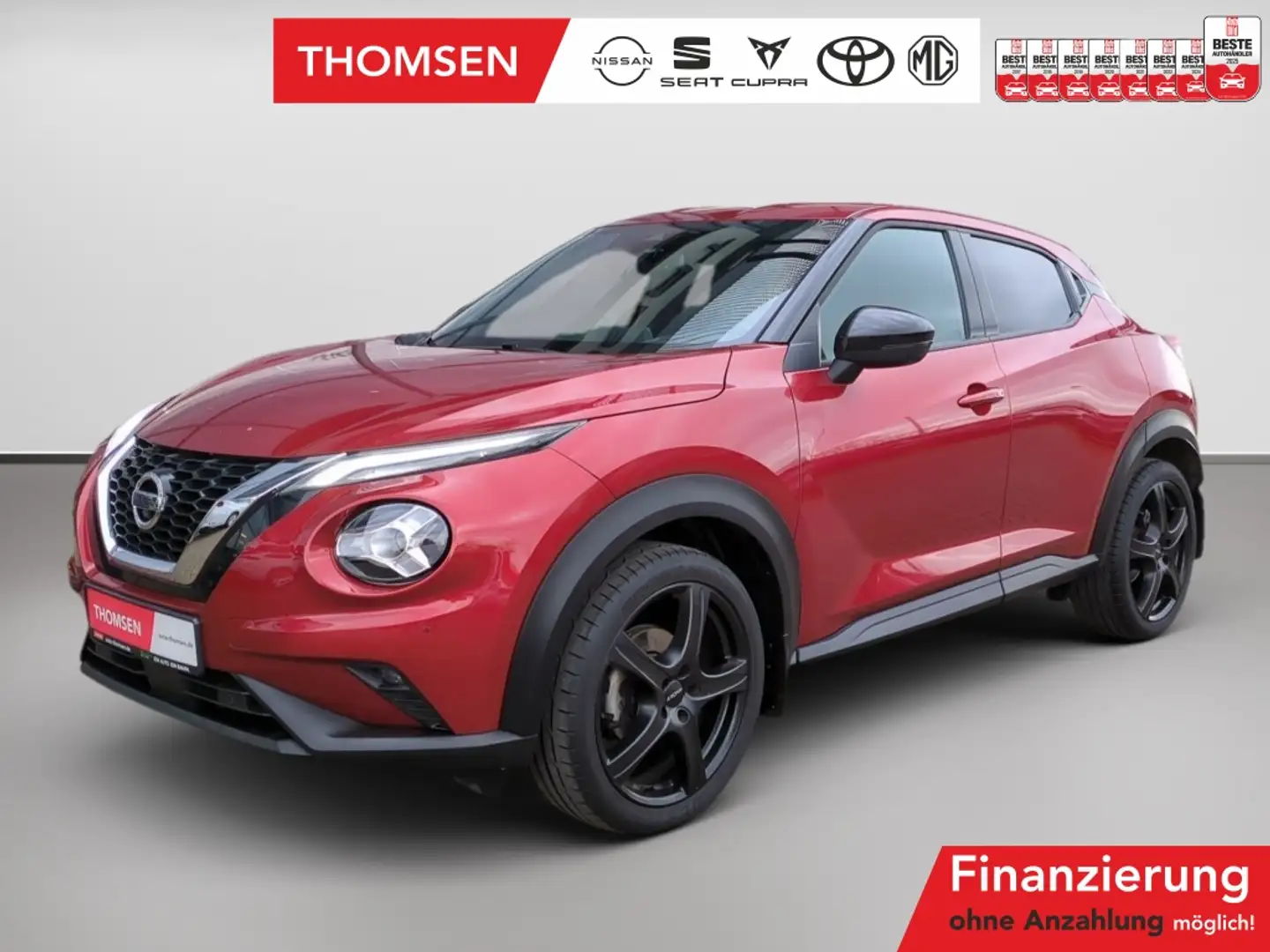 Nissan Juke 1.0 DIG-T N-Connecta Automatik Navi ACC LED Orange - 1
