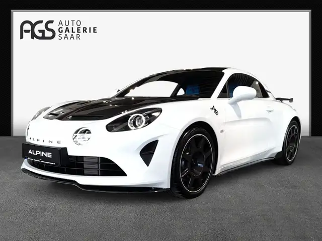 Alpine A110 R MY 2025 Akrapovic Titan blaue Sabelt Alcantara S