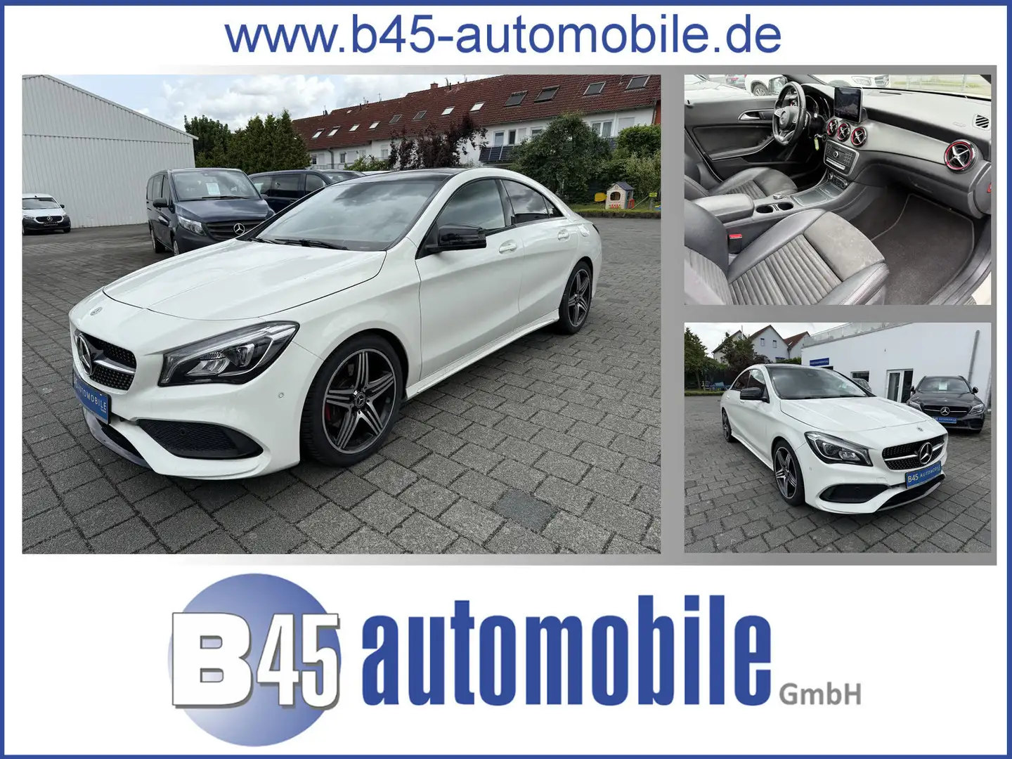 Mercedes-Benz CLA 250 Sport 4MATIC Coupé AMG LINE 7G PANO NAVI LED NIGHT Blanco - 1