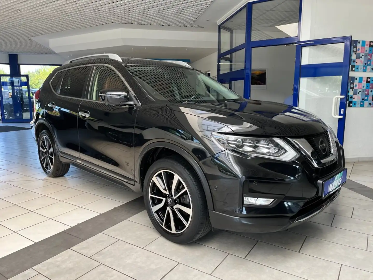 Nissan X-Trail 2.0 dcI Aut. 4x4 Tekna ,7-Sitzer, Leder Czarny - 1
