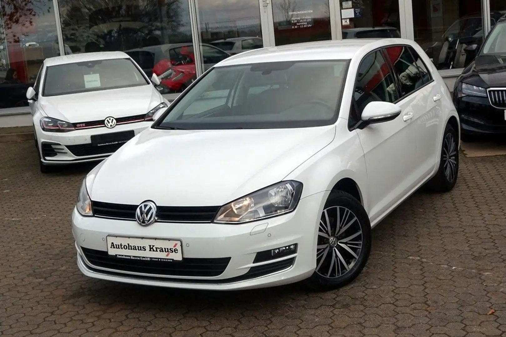 Volkswagen Golf VII 1.4TSI DSG Allstar-AHK/NAVI/PDC/SITZHZG Weiß - 2