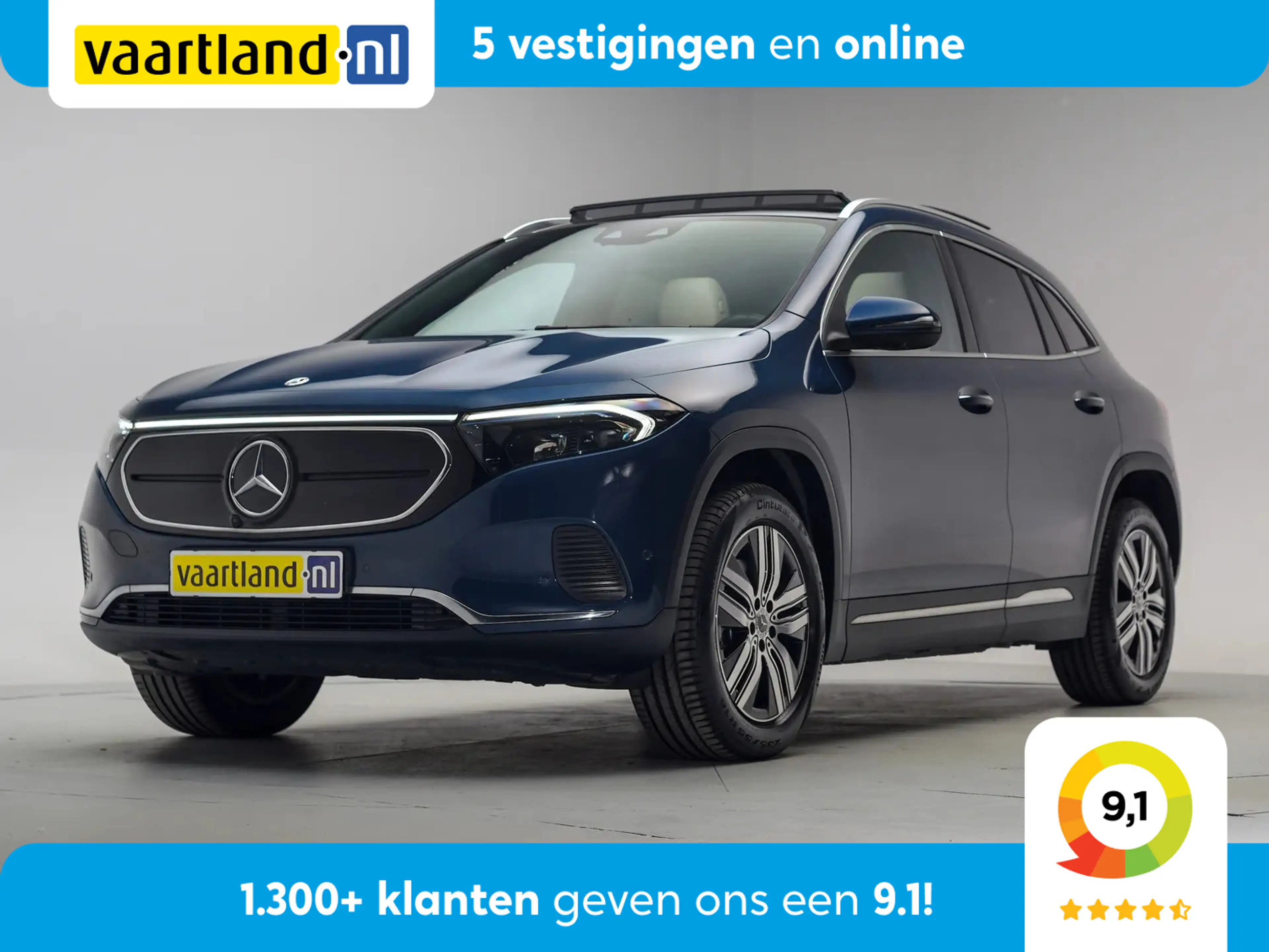 Mercedes-Benz EQA 250 Luxury Line 3-Fase [ Panoramadak Navi Camera Apple