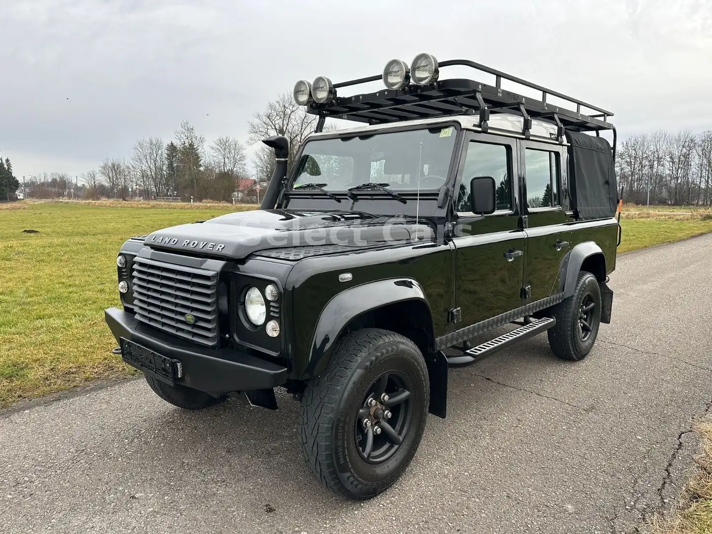 Land Rover Defender 110/130 S *Crew-Cab*Ex-Tec*1.Hand* Schwarz - 1
