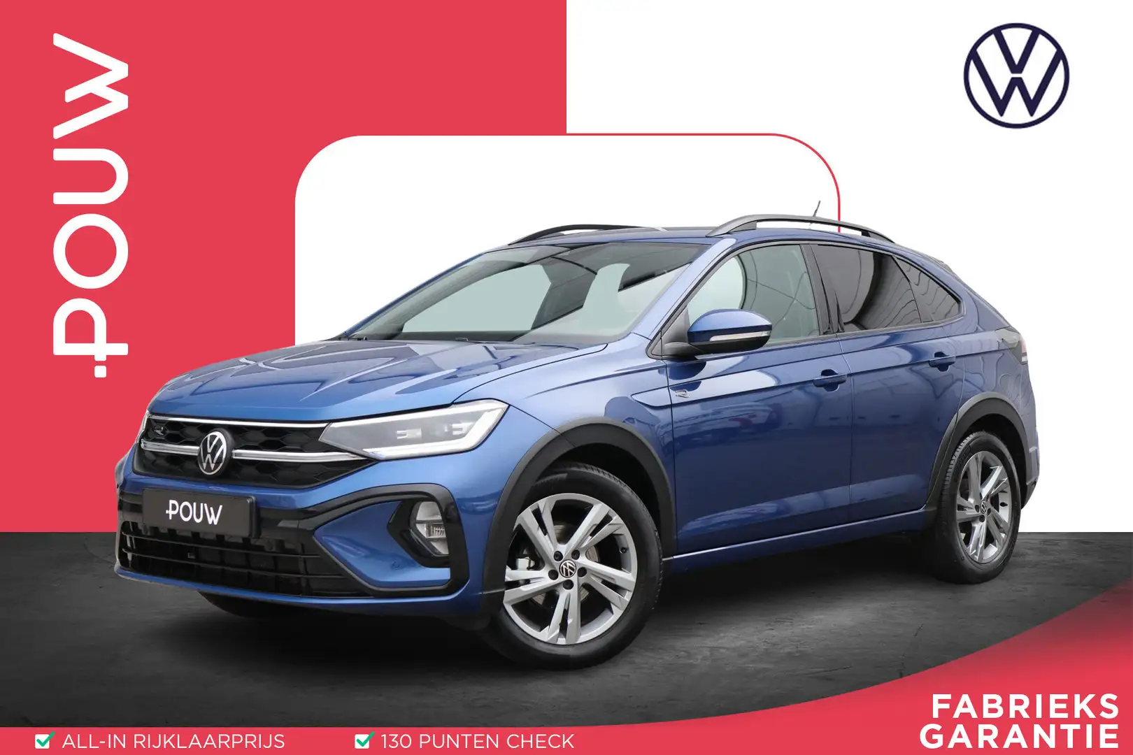 Volkswagen Taigo 1.0 TSI 115pk R-Line Business | App Connect | Came Blauw - 1