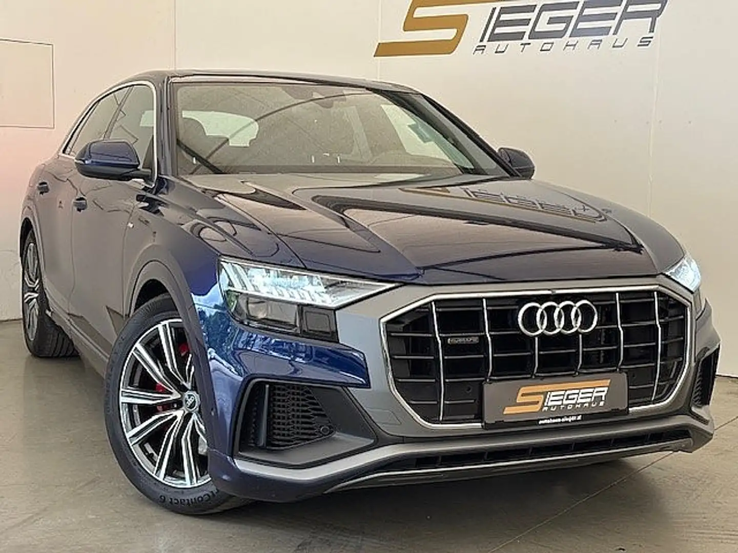 Audi Q8 Audi Q8 55 TFSI e qu. S line Pano/HD-Matrix/B&O Blau - 2