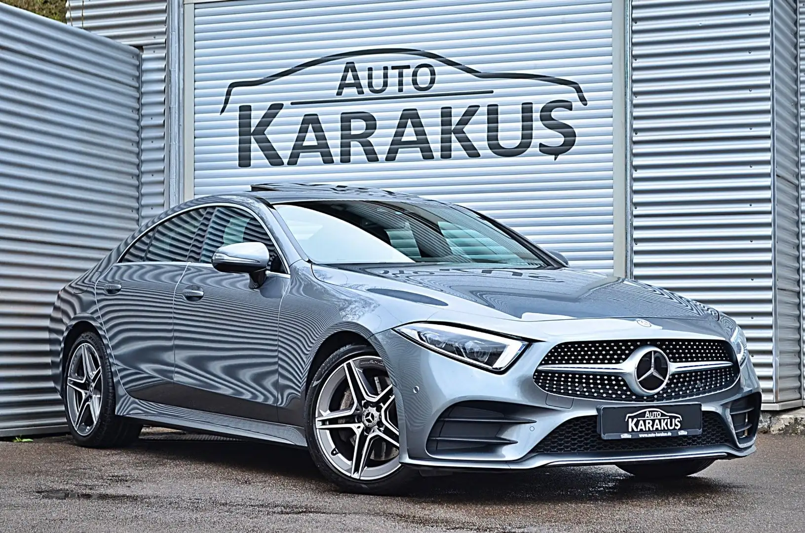 Mercedes-Benz CLS 350 d 4M AMG line "S.Dach/Comand/Distro./Wid" Szürke - 1