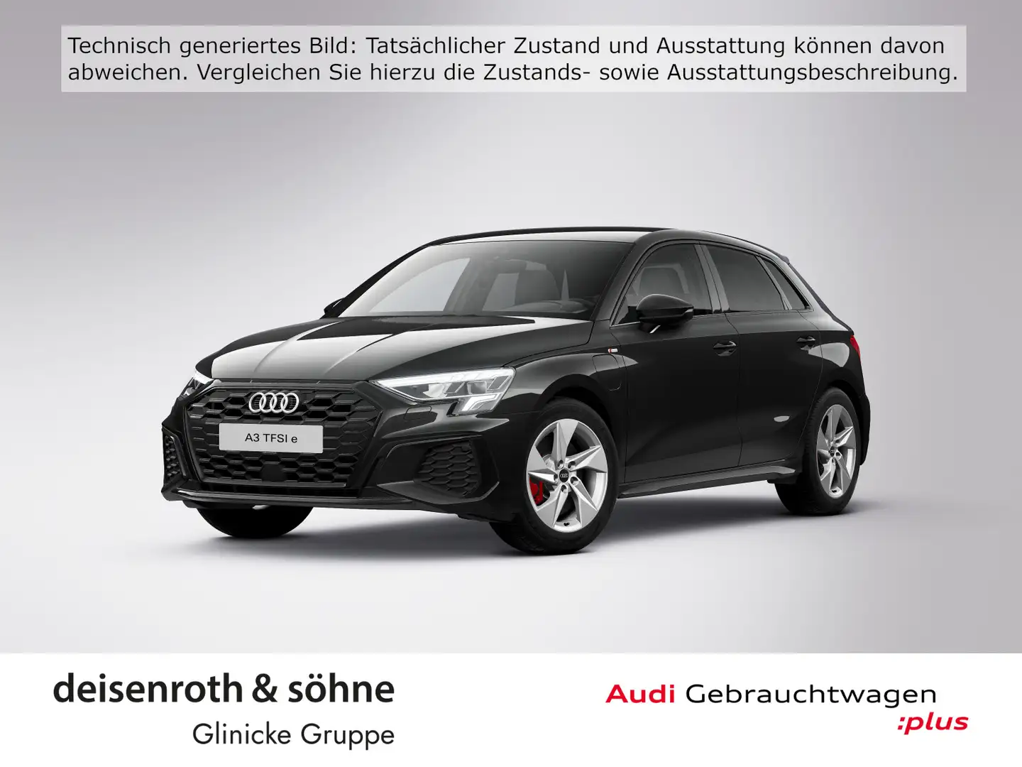 Audi A3 S line 45 TFSI e S tr LED/Kam/MMI/A Schwarz - 1