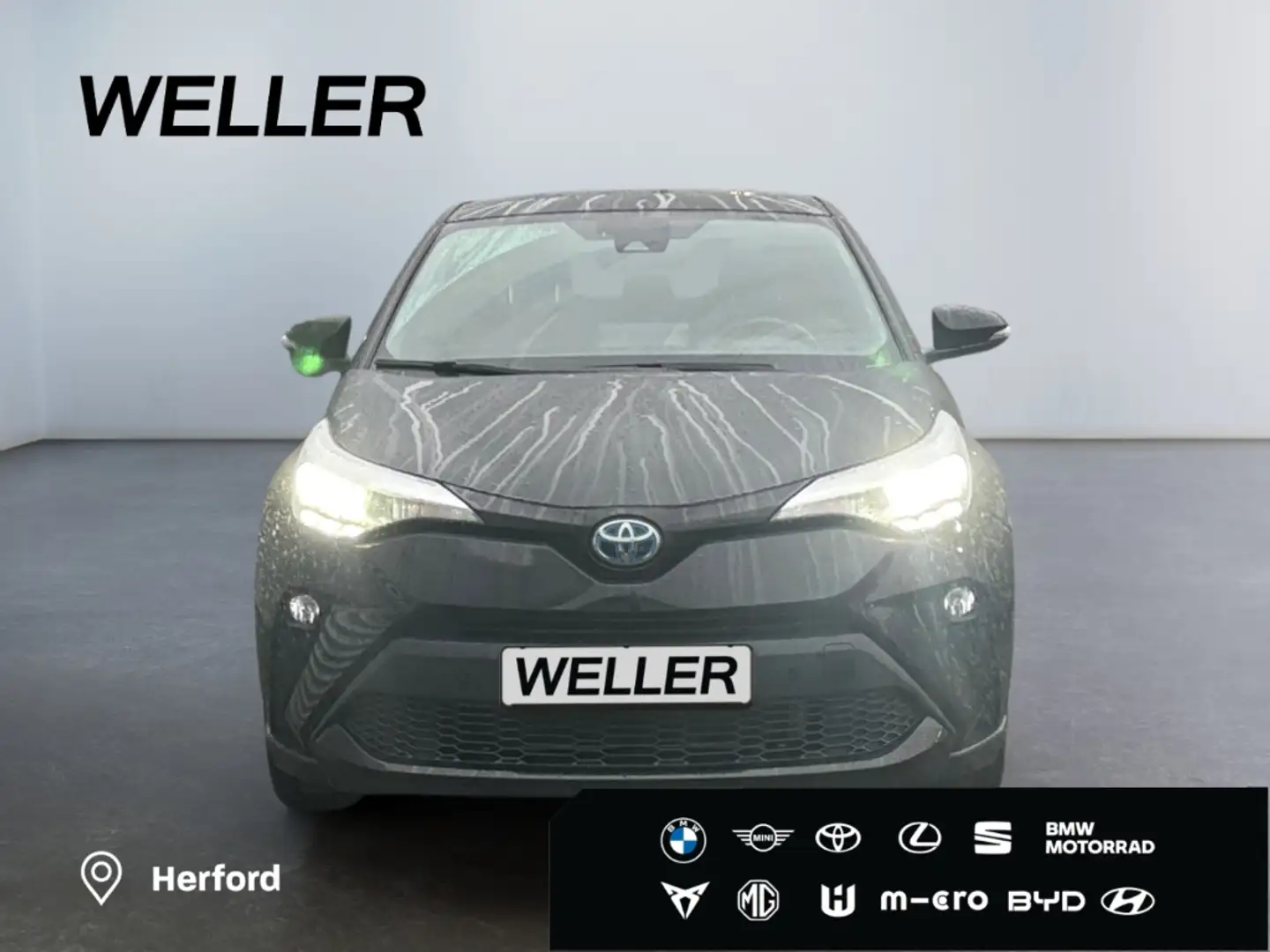 Toyota C-HR 2.0 Hybrid Team D *WKR*LED*CarPlay*CAM*SHZ* Schwarz - 2