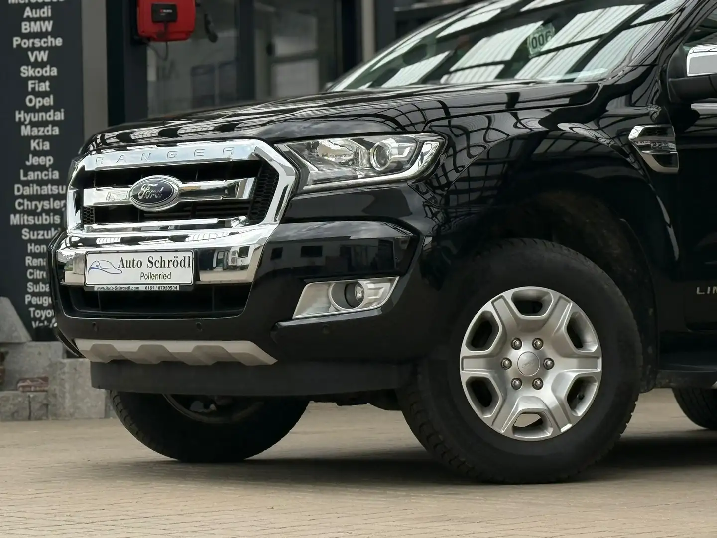 Ford Ranger Extrakabine Limited 2.2 TDCi, AHK, OFFROAD, Kamera Schwarz - 2