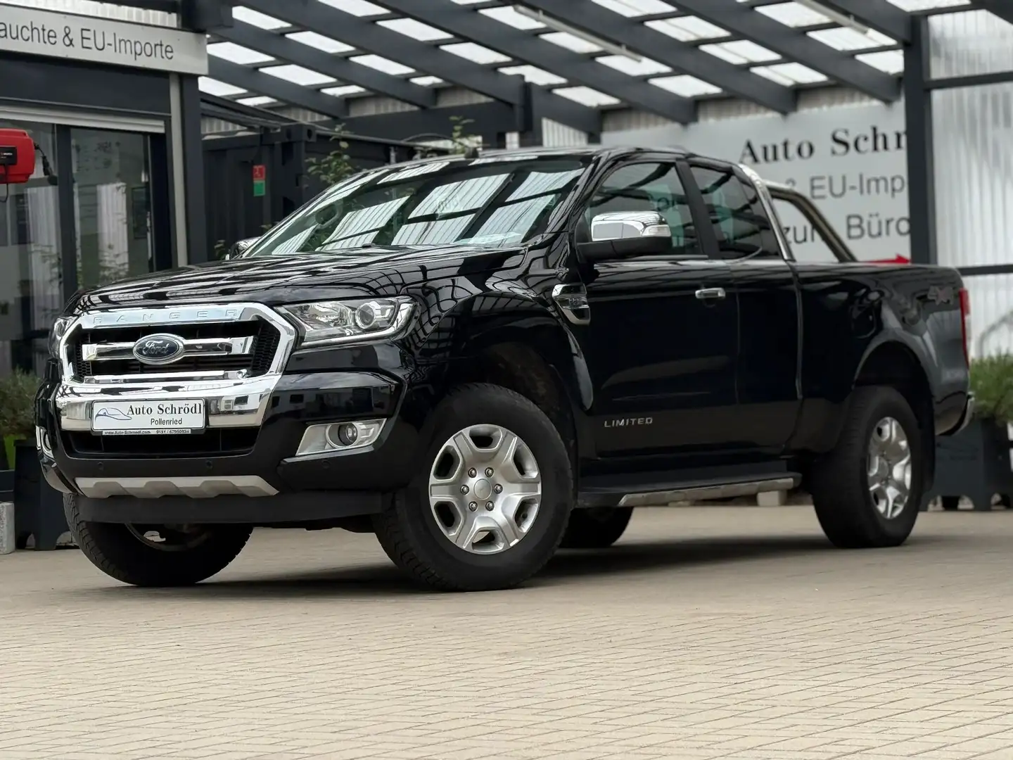 Ford Ranger Extrakabine Limited 2.2 TDCi, AHK, OFFROAD, Kamera Schwarz - 1