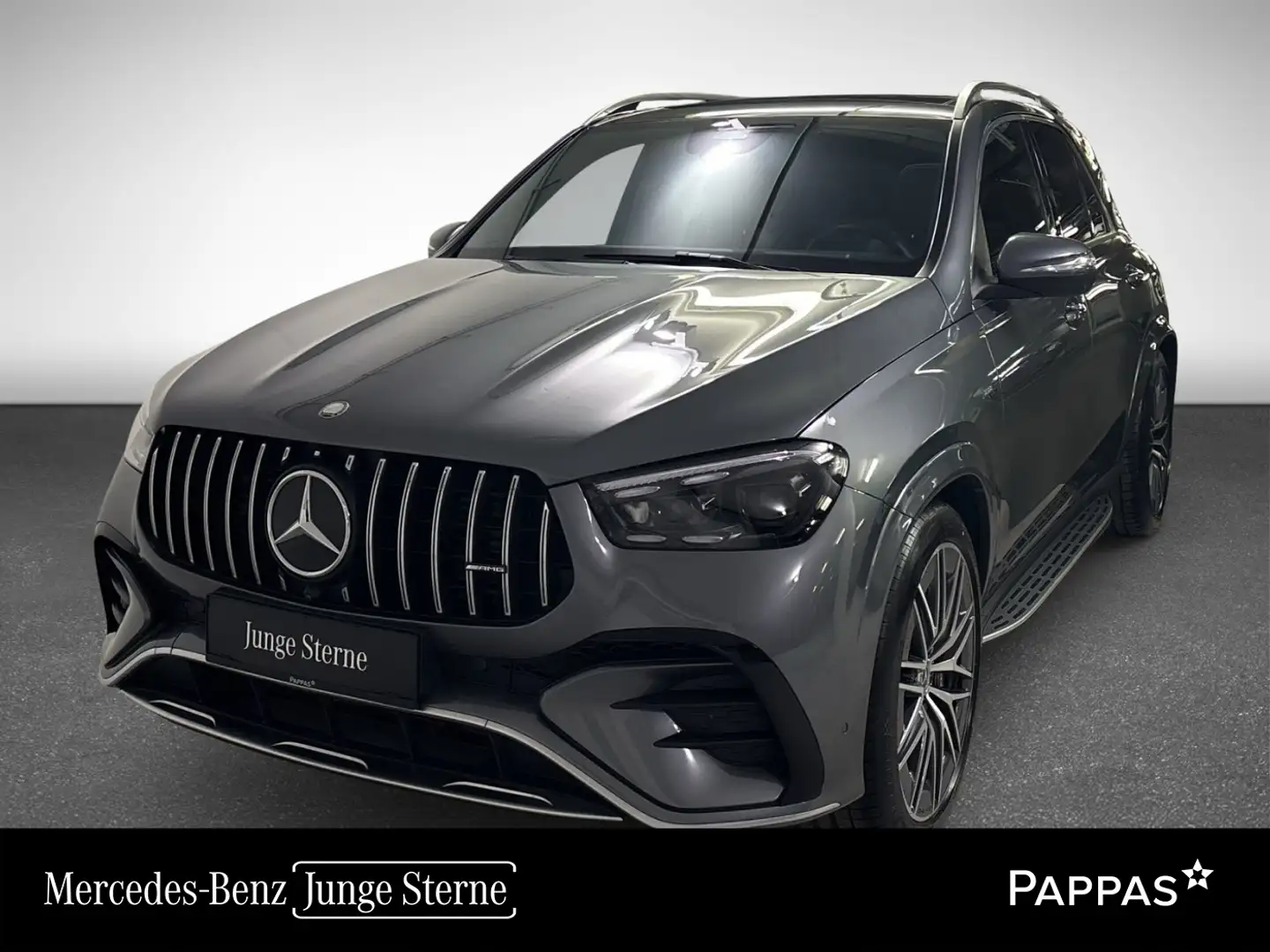 Mercedes-Benz GLE 53 AMG HYBRID 4MATIC+ Perf-AGA PTS Distr Navi Grau - 1
