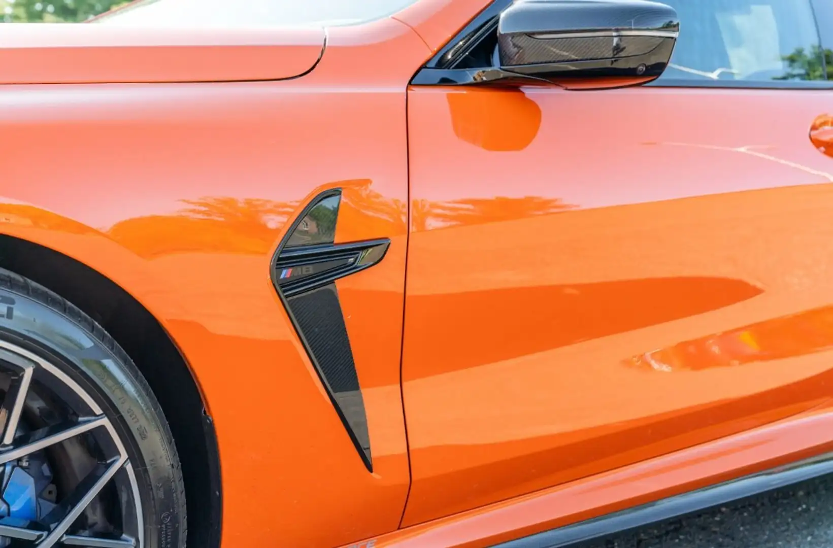 BMW M8 Competition Coupé Оранжевий - 2