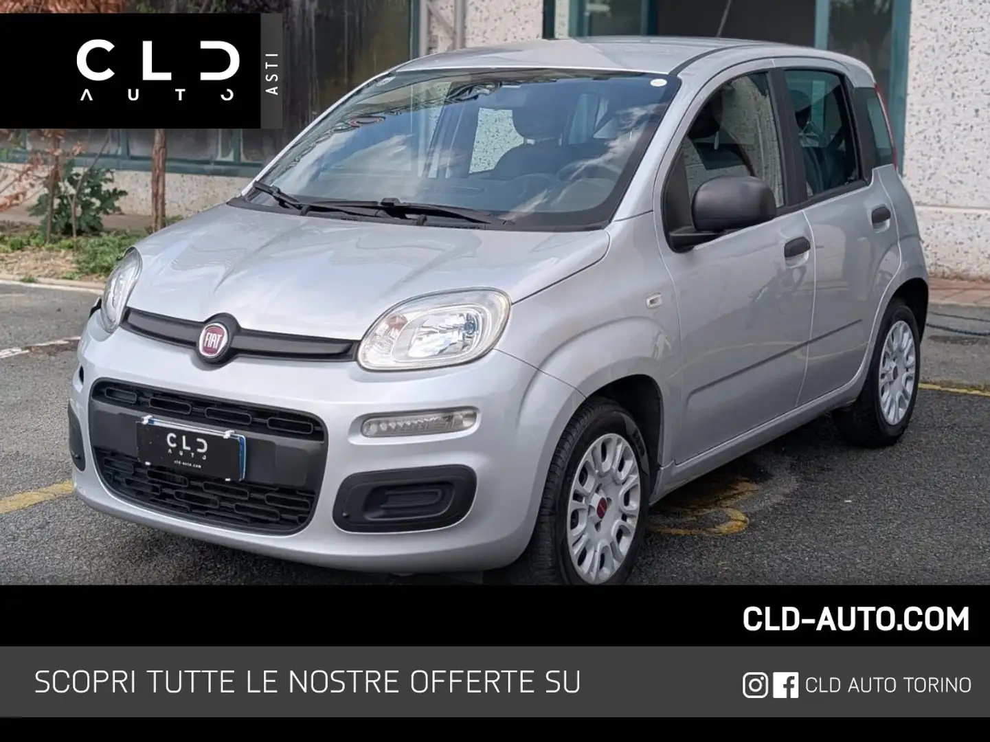 Fiat Panda Panda III 2016 1.2 Easy easypower Gpl 69cv my19 Plateado - 1
