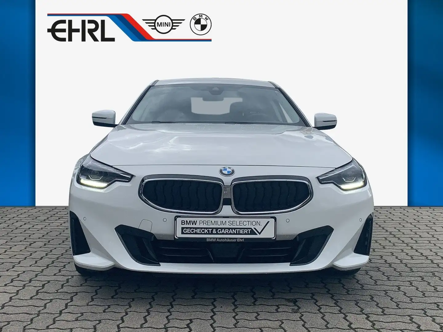 BMW 218 i Coupé Aut/Navi/Sitzhzg/PDC/Garantie09/29 Weiß - 2