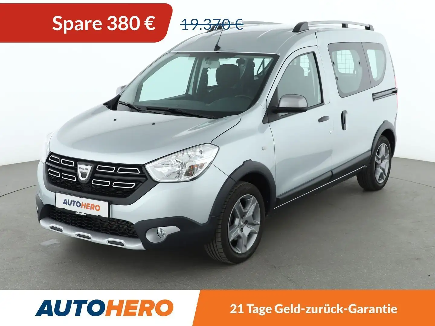 Dacia Dokker 1.3 TCe Stepway Plus *NAVI*PDC*SHZ*TEMPO* Grau - 1
