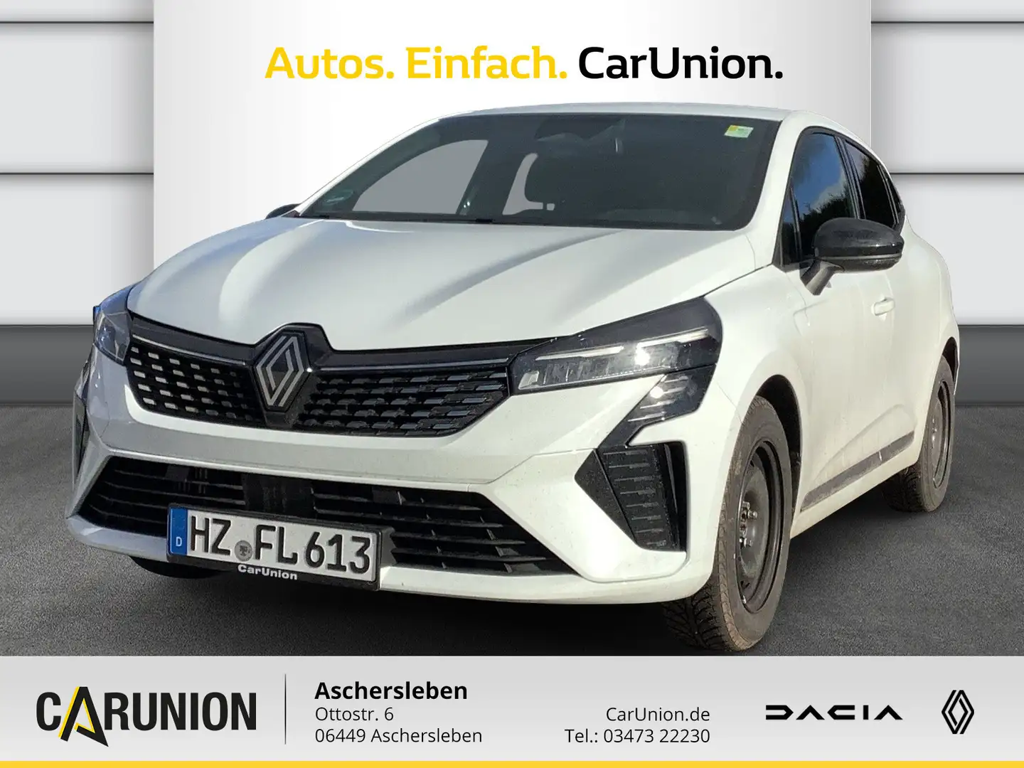 Renault Clio Techno TCe 90 Weiß - 1