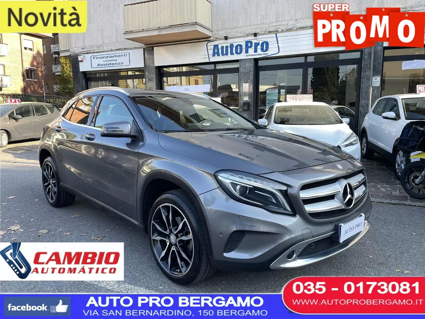 Mercedes-Benz GLA 200 GLA 200 d (cdi) Premium Sport 4matic automatica Grigio - 1