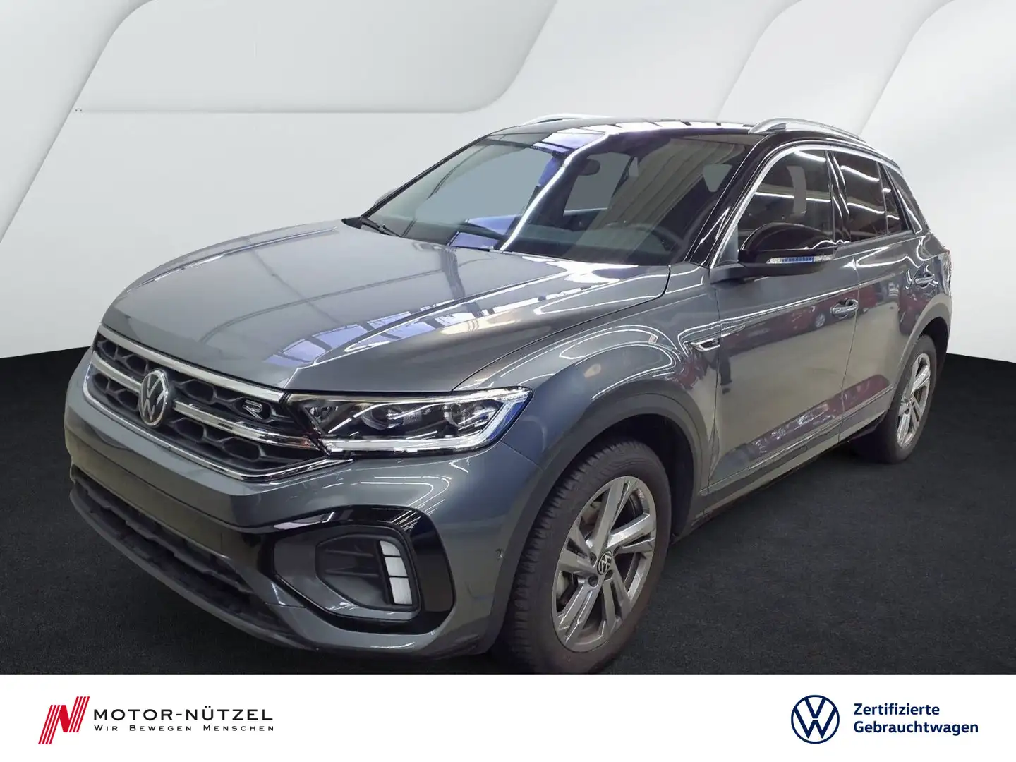 Volkswagen T-Roc 1.5 TSI DSG R-LINE LEDplus+NAVIAHK+ACC+DAB Grau - 1