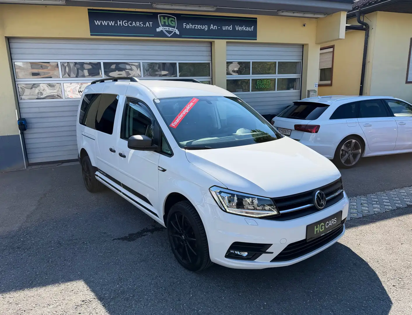 Volkswagen Caddy Maxi Trendline*Kamera*AHK*BI-Xenon*1.Besitz*KM!* Weiß - 1