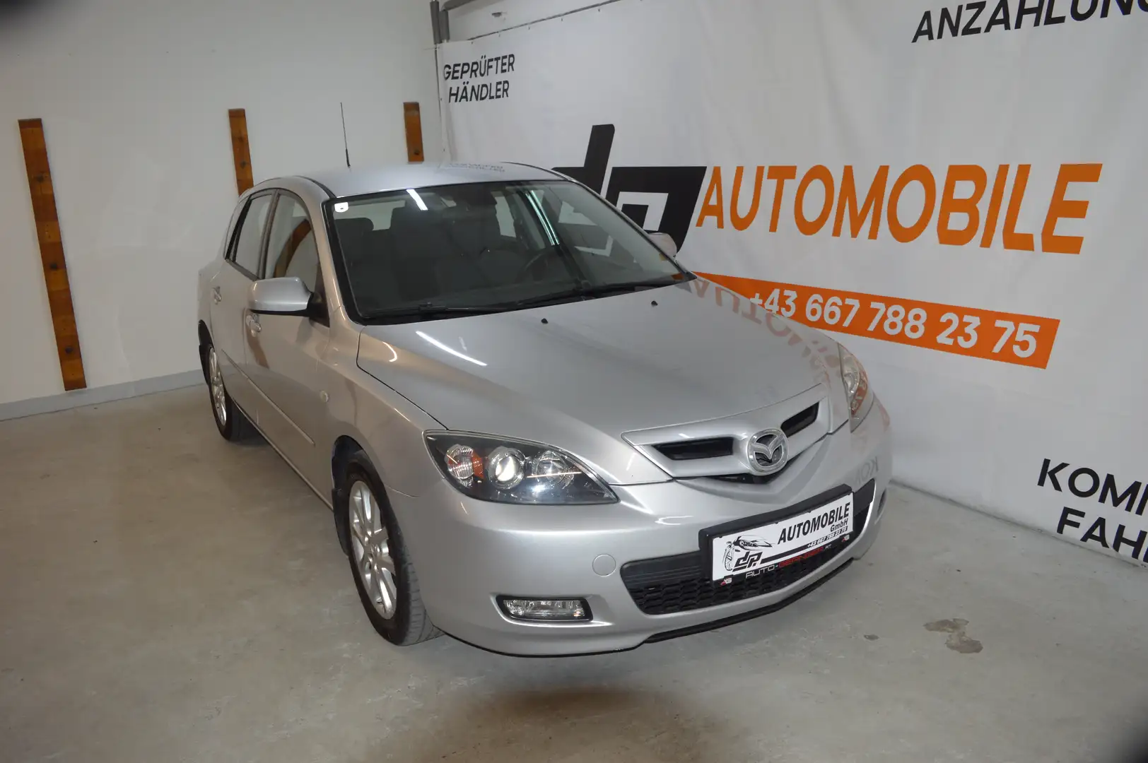 Mazda 3 1,6i **Automatik**Pickerl 01/2027**Klima** Silber - 1